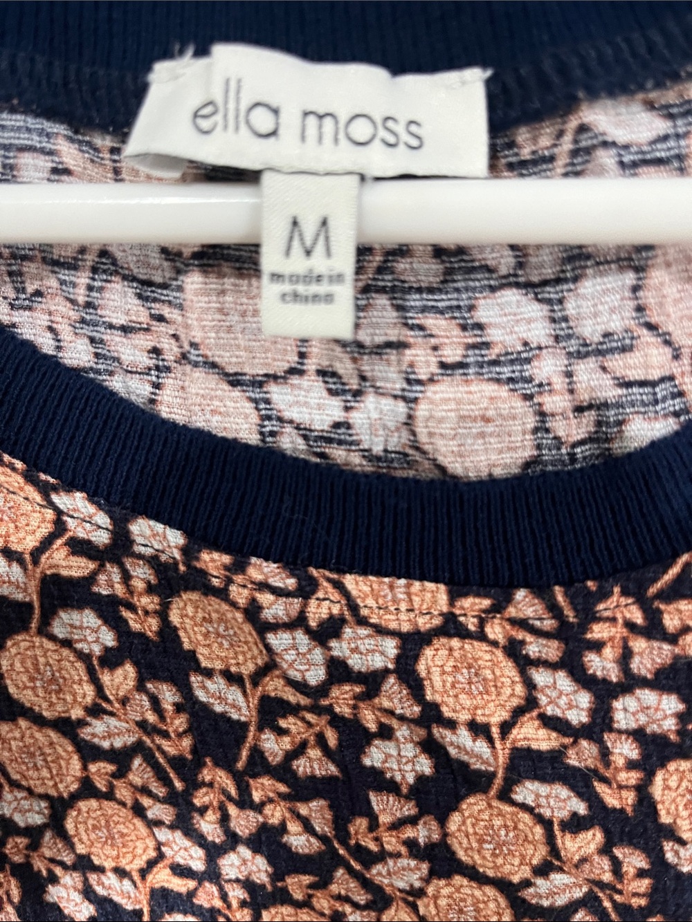 Sleeveless Floral Ruffle Trim Tank Top Ella Moss - Picture 5 of 5